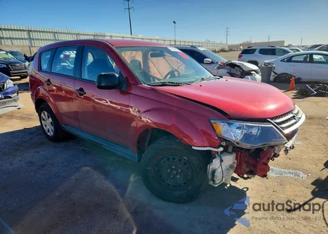 2009 Mitsubishi Outlander Es из США, поврежденный, VIN JA4LS21W19Z004860